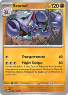 Carte Pokémon Scorvol 092/182 Peu commune Faille Paradoxe