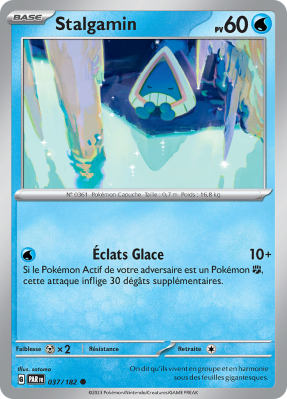 Carte Pokémon Stalgamin 037/182 Commune Faille Paradoxe