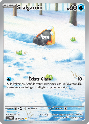 Carte Pokémon Stalgamin 188/182 AR Faille Paradoxe