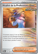 Carte Pokémon Vitalité de la Professeure Olim 170/182 Peu commune Faille Paradoxe