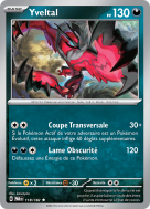 Carte Pokémon Yveltal 118/182 Holographique Faille Paradoxe