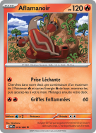 Carte Pokémon Aflamanoir 019/086 Peu commune Flamme Blanche