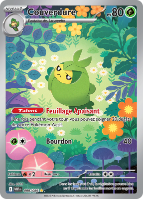 Carte Pokémon Couverdure 088/086 AR Flamme Blanche