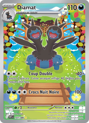 Carte Pokémon Diamat 147/086 AR Flamme Blanche