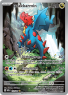 Carte Pokémon Drakkarmin 151/086 AR Flamme Blanche