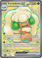 Carte Pokémon Farfaduvet-ex 157/086 Ultra Rare Flamme Blanche