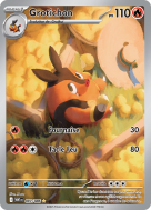Carte Pokémon Grotichon 097/086 AR Flamme Blanche