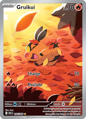 Carte Pokémon Gruikui 096/086 AR Flamme Blanche