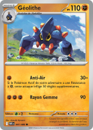 Carte Pokémon Géolithe 047/086 Commune Flamme Blanche