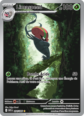 Carte Pokémon Limaspeed 094/086 AR Flamme Blanche