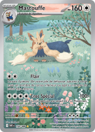 Carte Pokémon Mastouffe 156/086 AR Flamme Blanche