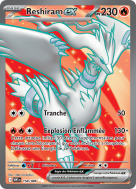 Carte Pokémon Reshiram-ex 158/086 Ultra Rare Flamme Blanche