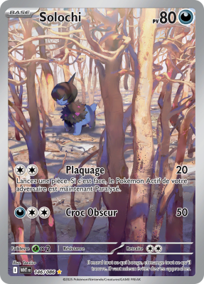 Carte Pokémon Solochi 146/086 AR Flamme Blanche