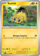 Carte Pokémon Statitik 033/086 Commune Flamme Blanche