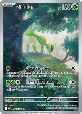 Carte Pokémon Viridium 095/086 AR Flamme Blanche