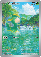 Carte Pokémon Vivaldaim 091/086 AR Flamme Blanche