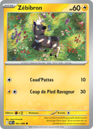 Carte Pokémon Zébibron 031/086 Commune Flamme Blanche