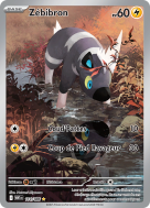 Carte Pokémon Zébibron 114/086 AR Flamme Blanche