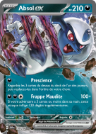 Carte Pokémon Absol-ex 135/197 Double rare Flammes Obsidiennes