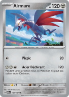 Carte Pokémon Airmure 142/197 Peu commune Flammes Obsidiennes