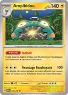 Carte Pokémon Ampibidou 078/197 Peu commune Flammes Obsidiennes