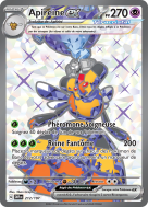 Carte Pokémon Apireine-ex 212/197 Ultra Rare Flammes Obsidiennes