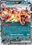 Carte Pokémon Dracaufeu-ex 125/197 Double rare Flammes Obsidiennes