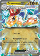Carte Pokémon Dracolosse-ex 159/197 Double rare Flammes Obsidiennes