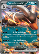 Carte Pokémon Démolosse-ex 134/197 Double rare Flammes Obsidiennes