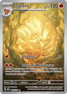Carte Pokémon Feunard 199/197 AR Flammes Obsidiennes