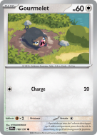 Carte Pokémon Gourmelet 180/197 Commune Flammes Obsidiennes