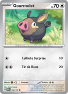 Carte Pokémon Gourmelet 182/197 Commune Flammes Obsidiennes