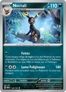 Carte Pokémon Noctali 130/197 Peu commune Flammes Obsidiennes