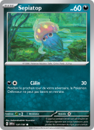 Carte Pokémon Sepiatop 137/197 Commune Flammes Obsidiennes