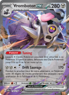 Carte Pokémon Vrombotor-ex 156/197 Double rare Flammes Obsidiennes