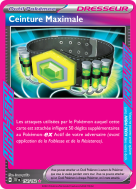 Carte Pokémon Ceinture Maximale 154/162 HIGH-TECH Forces Temporelles