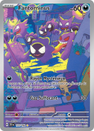 Carte Pokémon Fantominus 177/162 AR Forces Temporelles