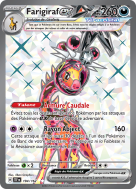 Carte Pokémon Farigiraf-ex 194/162 Ultra Rare Forces Temporelles