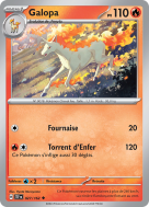 Carte Pokémon Galopa 027/162 Peu commune Forces Temporelles
