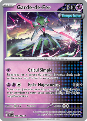 Carte Pokémon Garde-de-Fer 080/162 Peu commune Forces Temporelles
