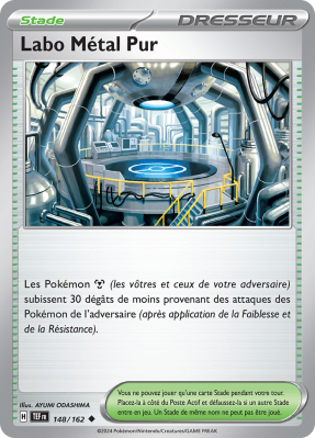 Carte Pokémon Labo Métal Pur 148/162 Peu commune Forces Temporelles