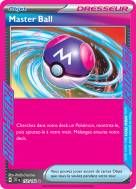 Carte Pokémon Master Ball 153/162 HIGH-TECH Forces Temporelles