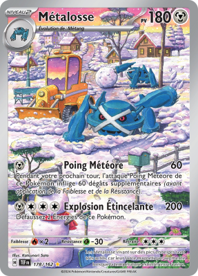 Carte Pokémon Métalosse 178/162 AR Forces Temporelles