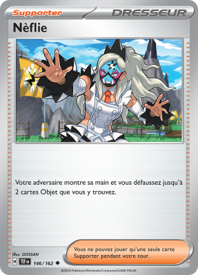 Carte Pokémon Nèflie 146/162 Peu commune Forces Temporelles