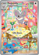 Carte Pokémon Pashmilla 183/162 AR Forces Temporelles