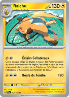 Carte Pokémon Raichu 052/162 Commune Forces Temporelles