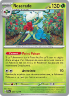 Carte Pokémon Roserade 009/162 Peu commune Forces Temporelles