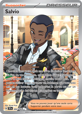 Carte Pokémon Salvio 202/162 Ultra Rare Forces Temporelles