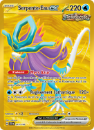 Carte Pokémon Serpente-Eau-ex 215/162 Gold Forces Temporelles