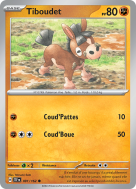 Carte Pokémon Tiboudet 091/162 Commune Forces Temporelles